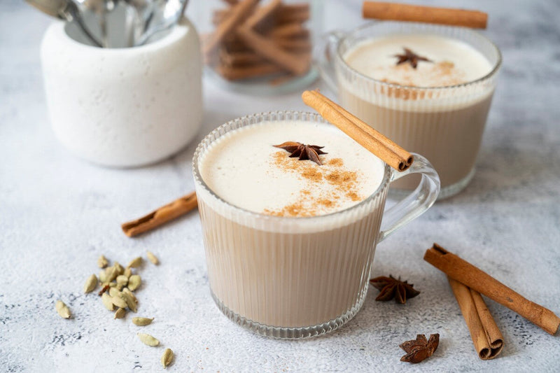 Vegaaninen chai latte